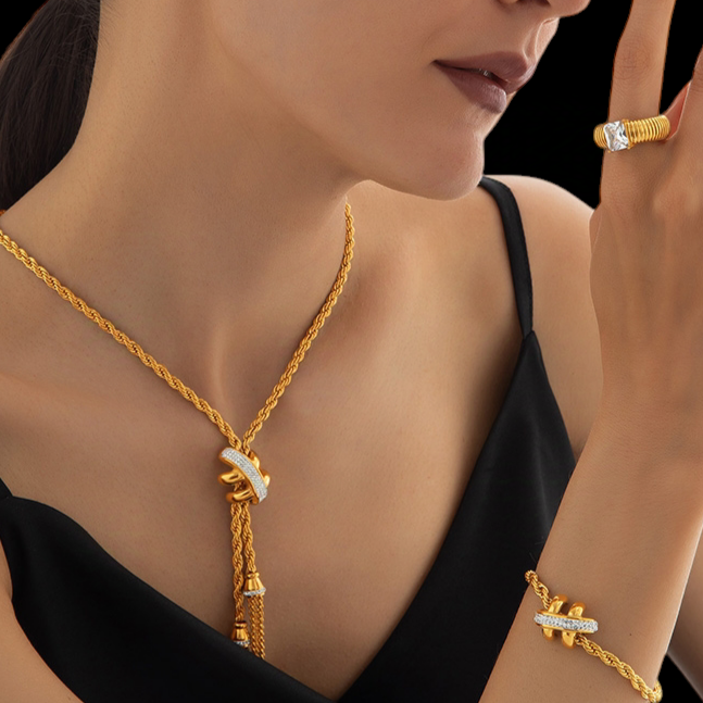 Tassel Pendant Rope Bracelet