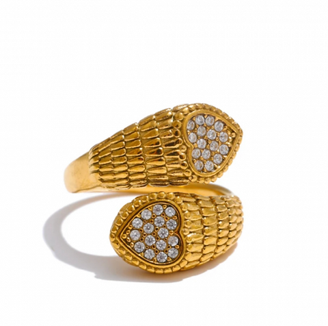 Adjustable Snake Ring