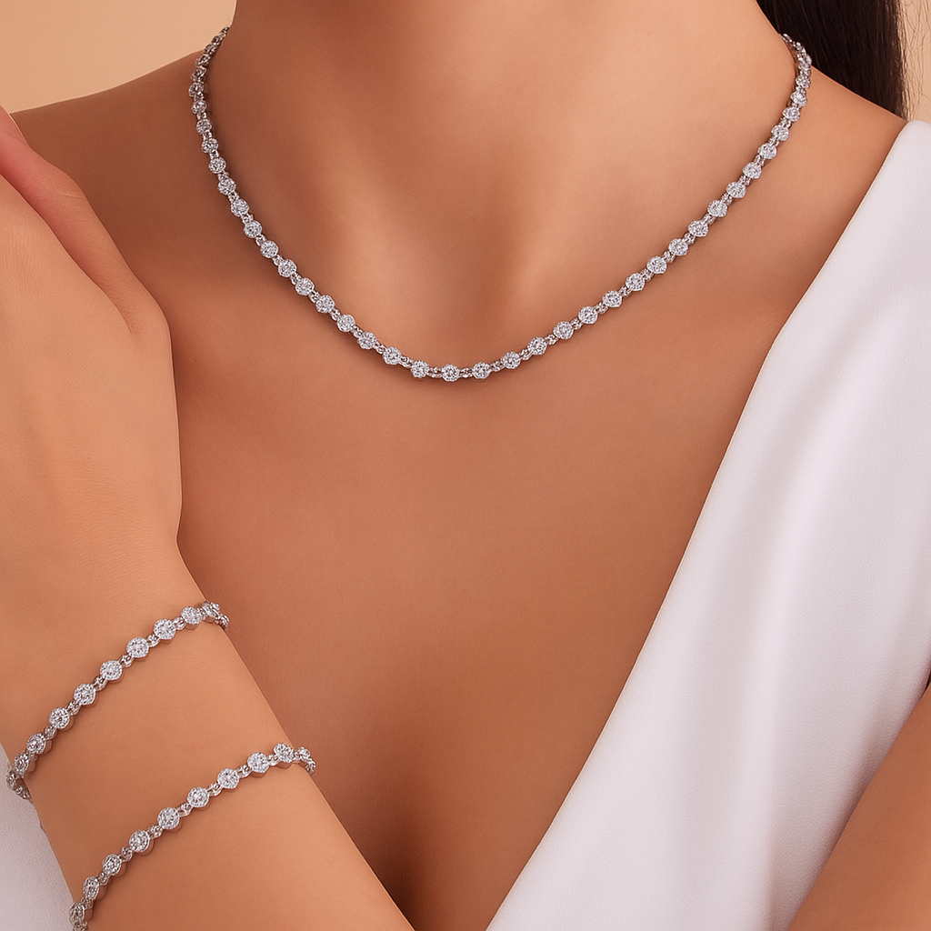 Eternal Sparkle Zirconia Necklace