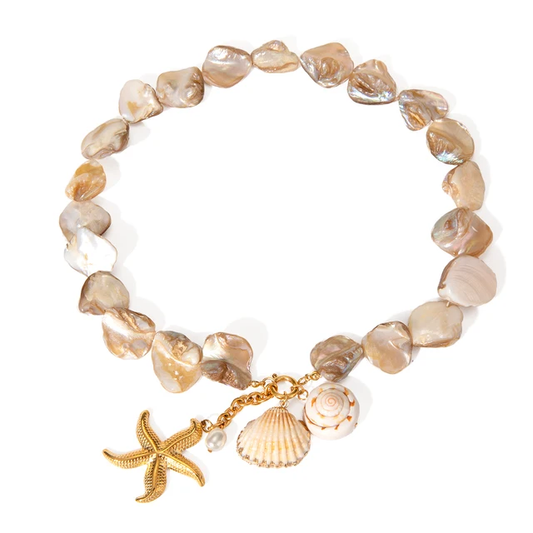 Starfish Natural Shell Necklace