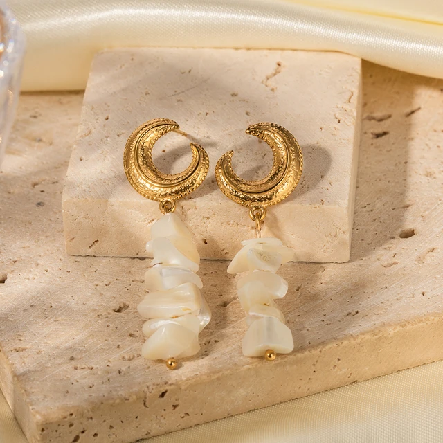 Natural Shell Earrings