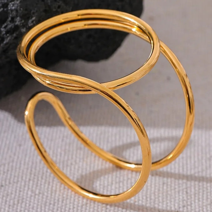 Circle Open Bangle