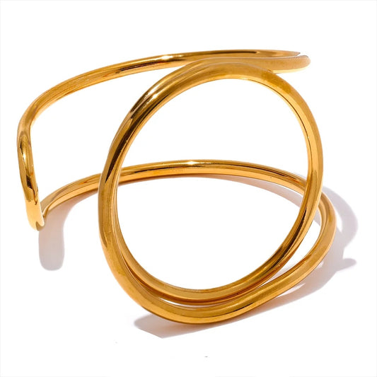 Circle Open Bangle