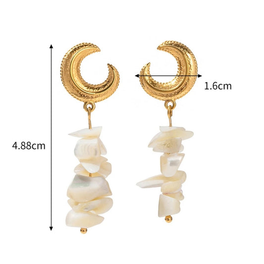 Natural Shell Earrings