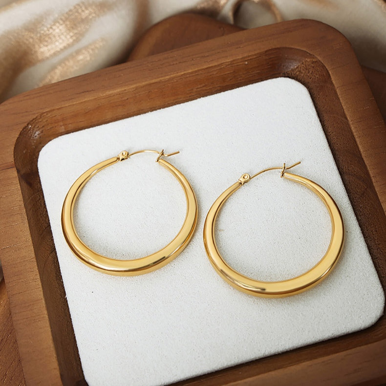 Large Hoop Earrings