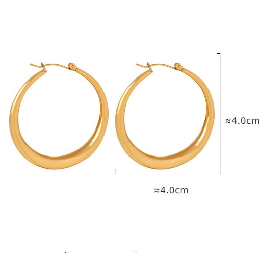 Large Hoop Earrings