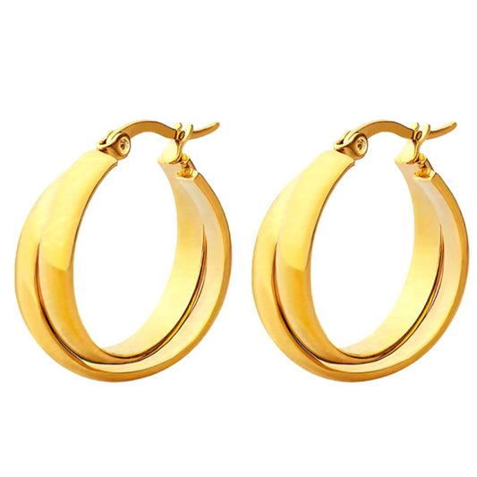 Twist Hoop Earrings