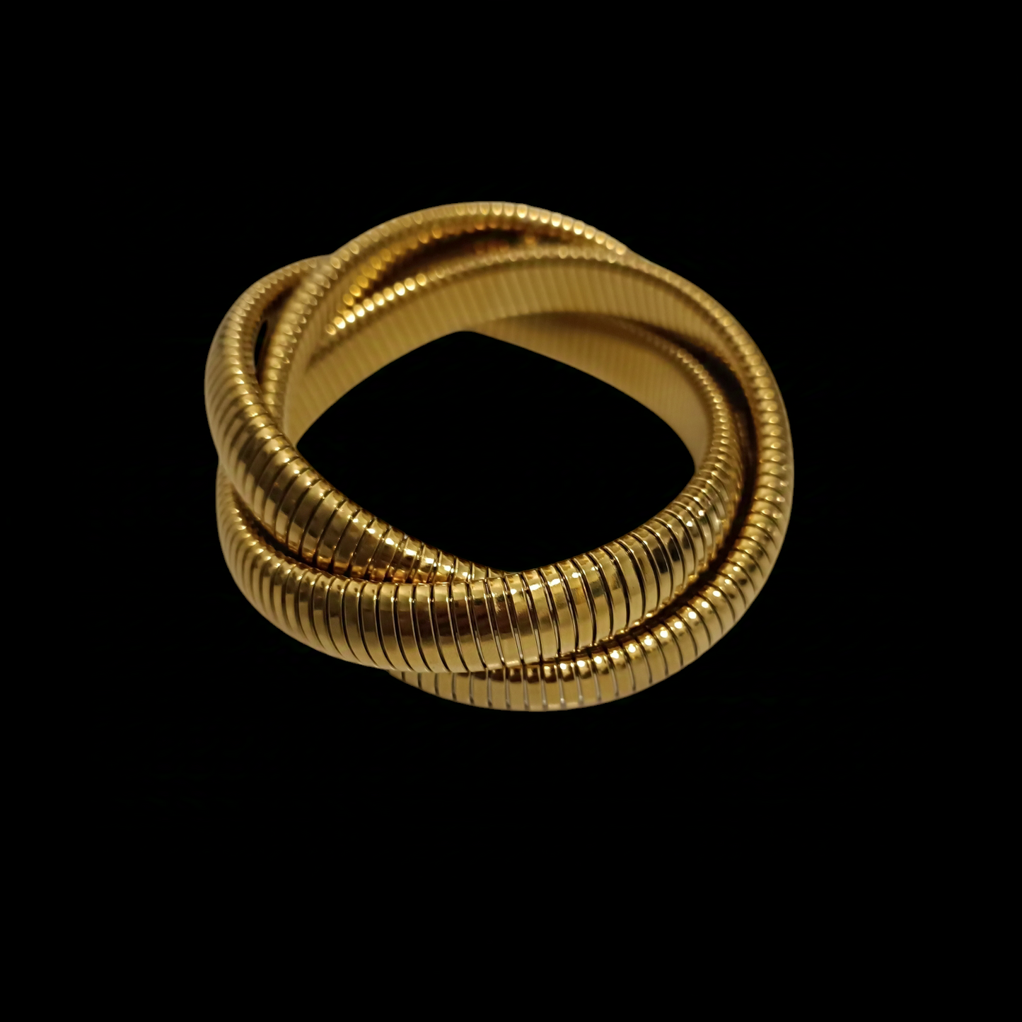 Triple Snake Bangle