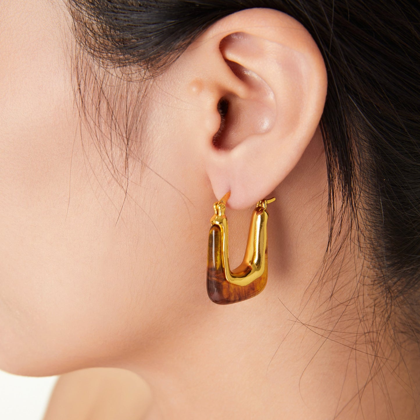 Amber Fusion Earrings