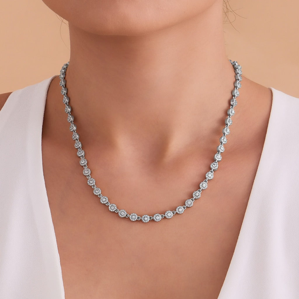 Eternal Sparkle Zirconia Necklace