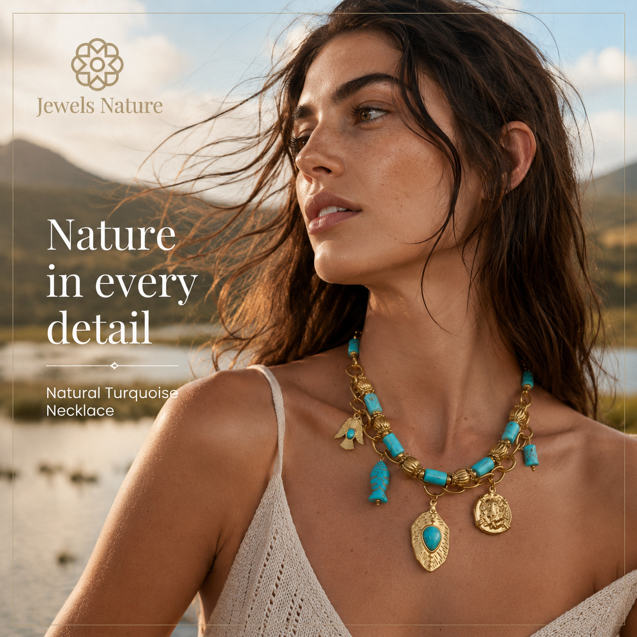 Étoile Turquoise Necklace