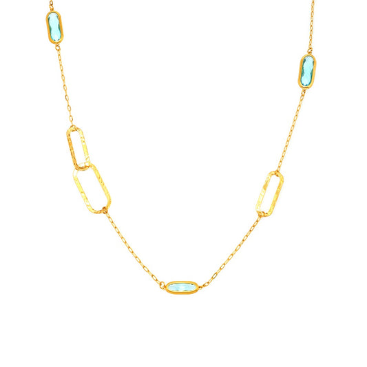 Azure Elegance Necklace